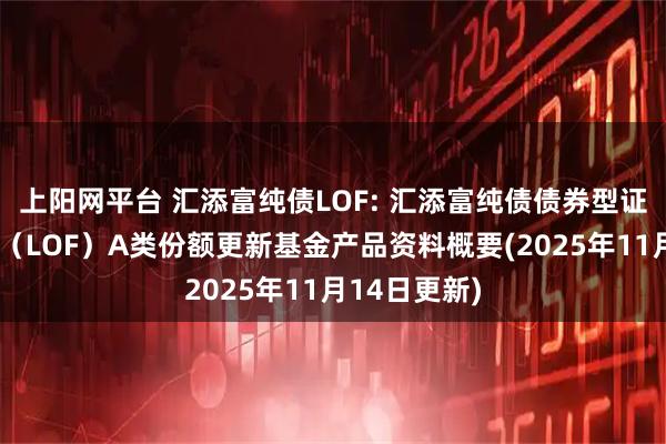 上阳网平台 汇添富纯债LOF: 汇添富纯债债券型证券投资基金（LOF）A类份额更新基金产品资料概要(2025年11月14日更新)