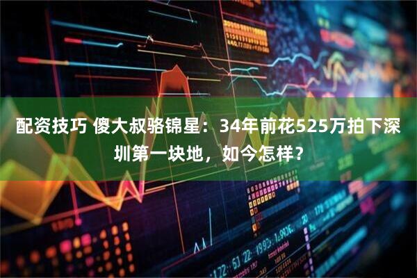 配资技巧 傻大叔骆锦星：34年前花525万拍下深圳第一块地，如今怎样？